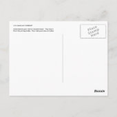 Salmonbessen op het eiland Unalaska Briefkaart (Achterkant)