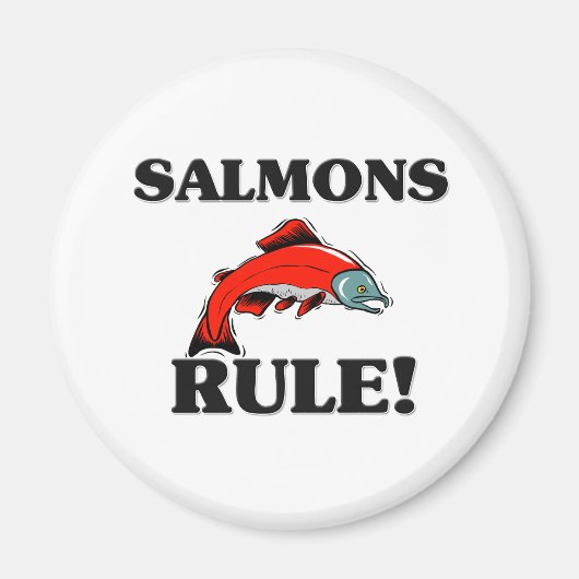 SALMONS Regel! Magneet (Voorkant)