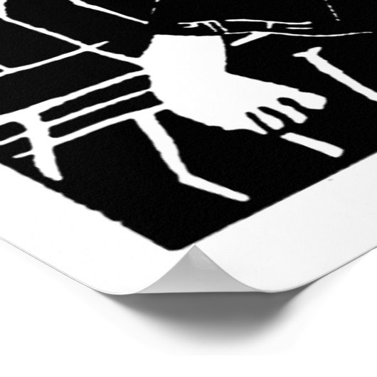 Salmos 100:1 poster (Hoek)