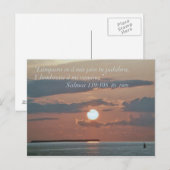 Salmos 119-105 briefkaart (Voorkant / Achterkant)