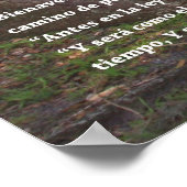 Salmos 1:1-3 (Kartel con Rio y Arbol Horizontal) Poster (Hoek)