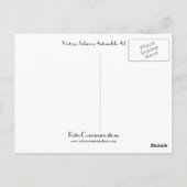 Salmson Automobile Ad Briefkaart (Achterkant)