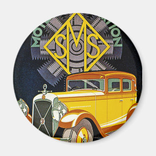 Salmson Automobile Ad Magneet