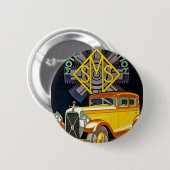  Salmson Automobile Ad Ronde Button 5,7 Cm (Voorkant /achterkant)