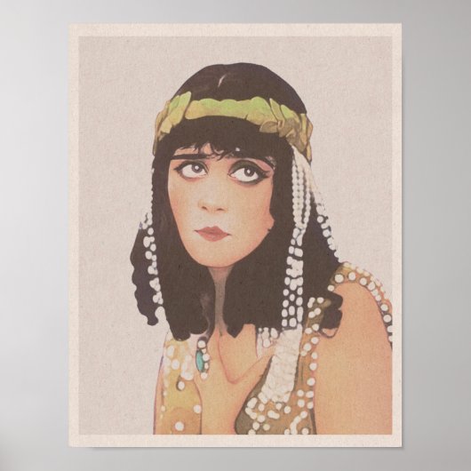 Salomé (1918) - De vergulde lelie van de Nijl Poster (Voorkant)