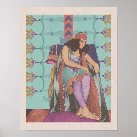 Salomé (1918) - Het dansende meisje Poster (Voorkant)