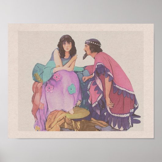 Salomé (1918) - Het verhaal begint Poster (Voorkant)