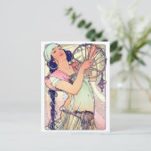 Salome, Alphonse Mucha Briefkaart (Staand voorkant)