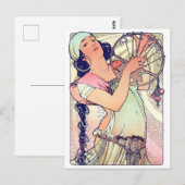 Salome, Alphonse Mucha Briefkaart (Voorkant / Achterkant)