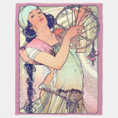 Salome, Alphonse Mucha Fleece Deken (Voorkant)