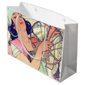 Salome, Alphonse Mucha Groot Cadeauzakje (Achterkant Gekanteld)