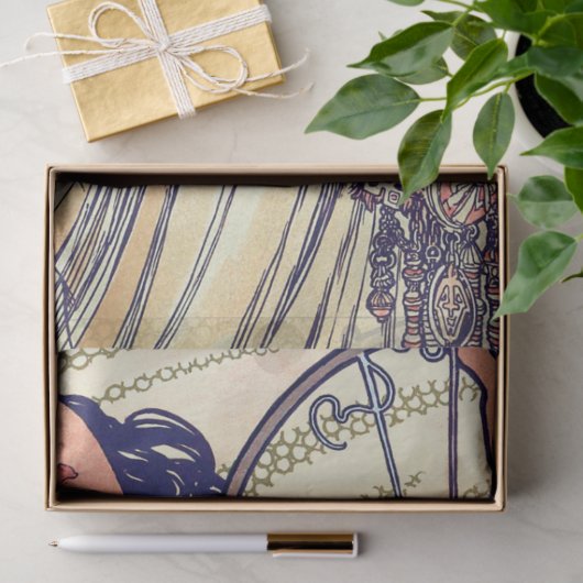 Salome, Alphonse Mucha Tissuepapier (Geschenk)