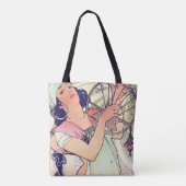 Salome, Alphonse Mucha Tote Bag (Achterkant)