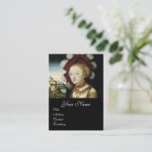 SALOME/ANTIEK MODE JEWELRY, COSTUME DESIGNER VISITEKAARTJE (Staand voorkant)