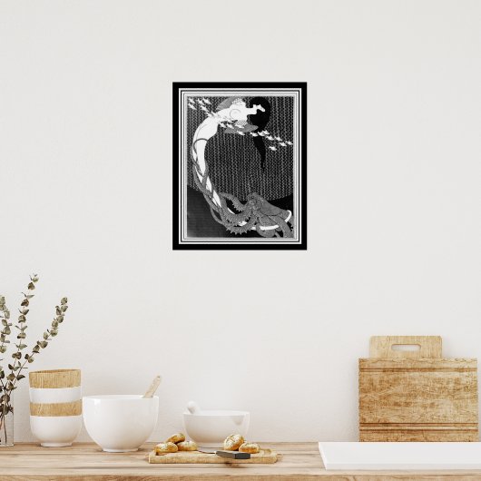 "Salome" Art Nouveau van Julius Klinger (1909) Poster (Keuken)