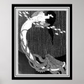 "Salome" Art Nouveau van Julius Klinger (1909) Poster (Voorkant)