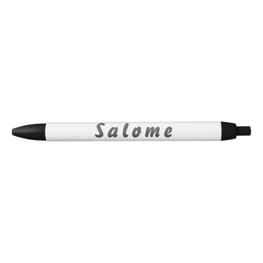 Salome balpen zwarte inkt pen (Voorkant)