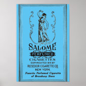 Salome Cigaretten Ad Poster (Voorkant)
