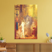 Salome dansen voor Herod, c.1876 Canvas Afdruk (Insitu (Woonkamer))