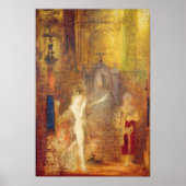 Salome dansen voor Herod, c.1876 Poster (Voorkant)