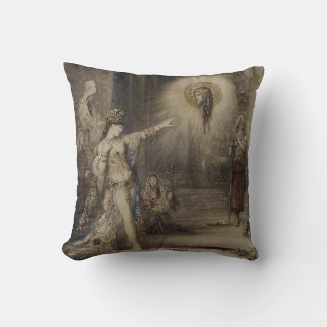 Salome en de Toestemming van Gustave Moreau Kussen (Voorkant)