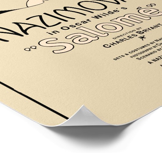 Salome Film Poster (Hoek)