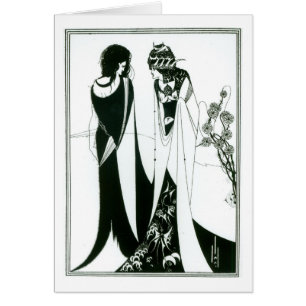 Salome met haar moeder, Herodias, 1894 (litho)