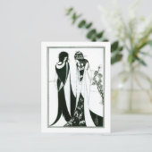 Salome met haar moeder, Herodias, 1894 (litho) Briefkaart (Staand voorkant)