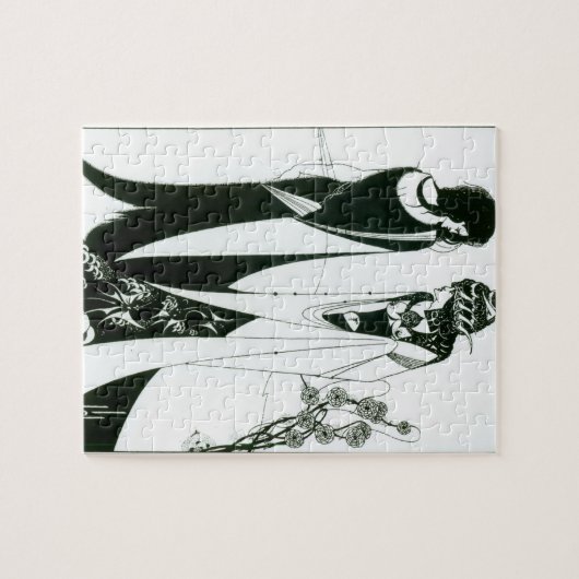 Salome met haar moeder, Herodias, 1894 (litho) Legpuzzel (Horizontaal)