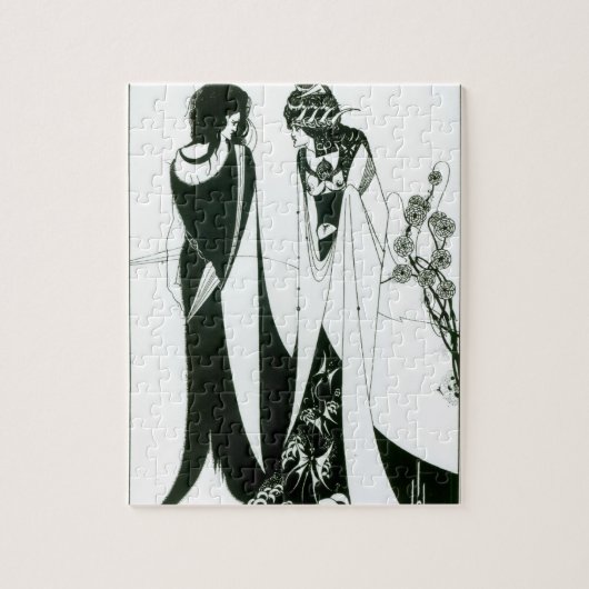 Salome met haar moeder, Herodias, 1894 (litho) Legpuzzel (Verticaal)