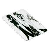 Salome met haar moeder, Herodias, 1894 (litho) Magneet (Rechterzijde)