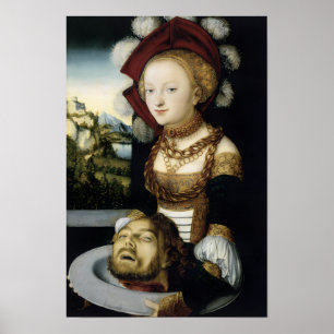 Salome Met Het Hoofd Van Johannes De Doper Poster