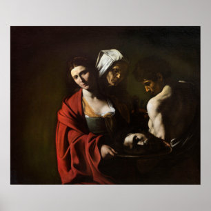 Salome met het hoofd van John de Baptist Poster