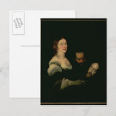 Salome met het hoofd van Sint-John de Baptist Briefkaart (Voorkant / Achterkant)