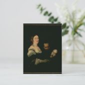 Salome met het hoofd van Sint-John de Baptist Briefkaart (Staand voorkant)