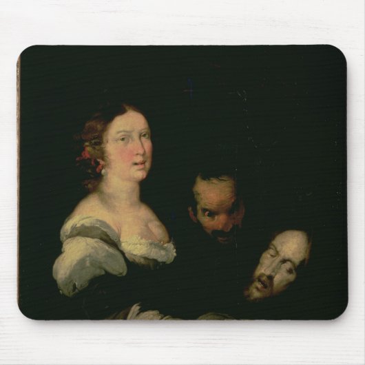 Salome met het hoofd van Sint-John de Baptist Muismat (Voorkant)