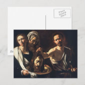 Salome met hoofd van Johannes de Doper - Caravaggi Briefkaart (Voorkant / Achterkant)