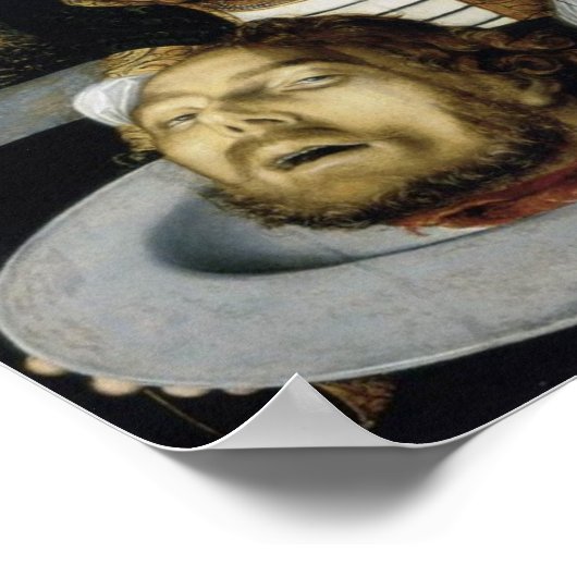 Salome met hoofd van John Baptist Poster (Hoek)