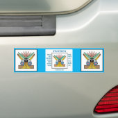 Salome Peace Bumpersticker (Op auto)