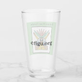 Salome Peace Glas (Achterkant)