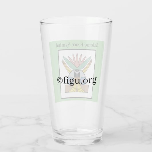 Salome Peace Glas (Achterkant)