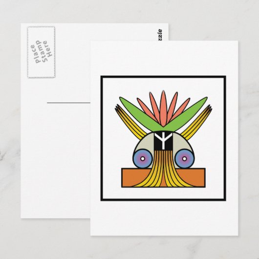 Salome Peace Symbol Briefkaart (Voorkant / Achterkant)