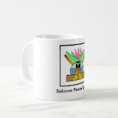 Salome Peace Symbol Koffiemok (Voorkant links)
