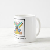 Salome Peace Symbol Koffiemok (Voorkant rechts)