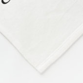 Salome Peace Symbol & Meditation Mantra Poster Fleece Deken (Hoek)