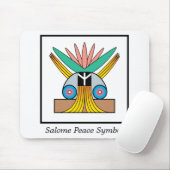 Salome Peace Symbol Muismat (Met muis)
