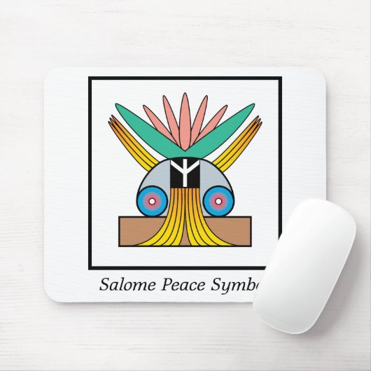 Salome Peace Symbol Muismat (Met muis)
