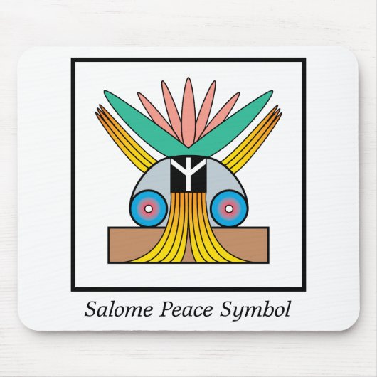 Salome Peace Symbol Muismat (Voorkant)
