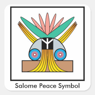 Salome Vredessymbool Sticker