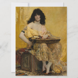 Salomé (Vrouwelijk Portret) (door Henri Regnault) Kaart